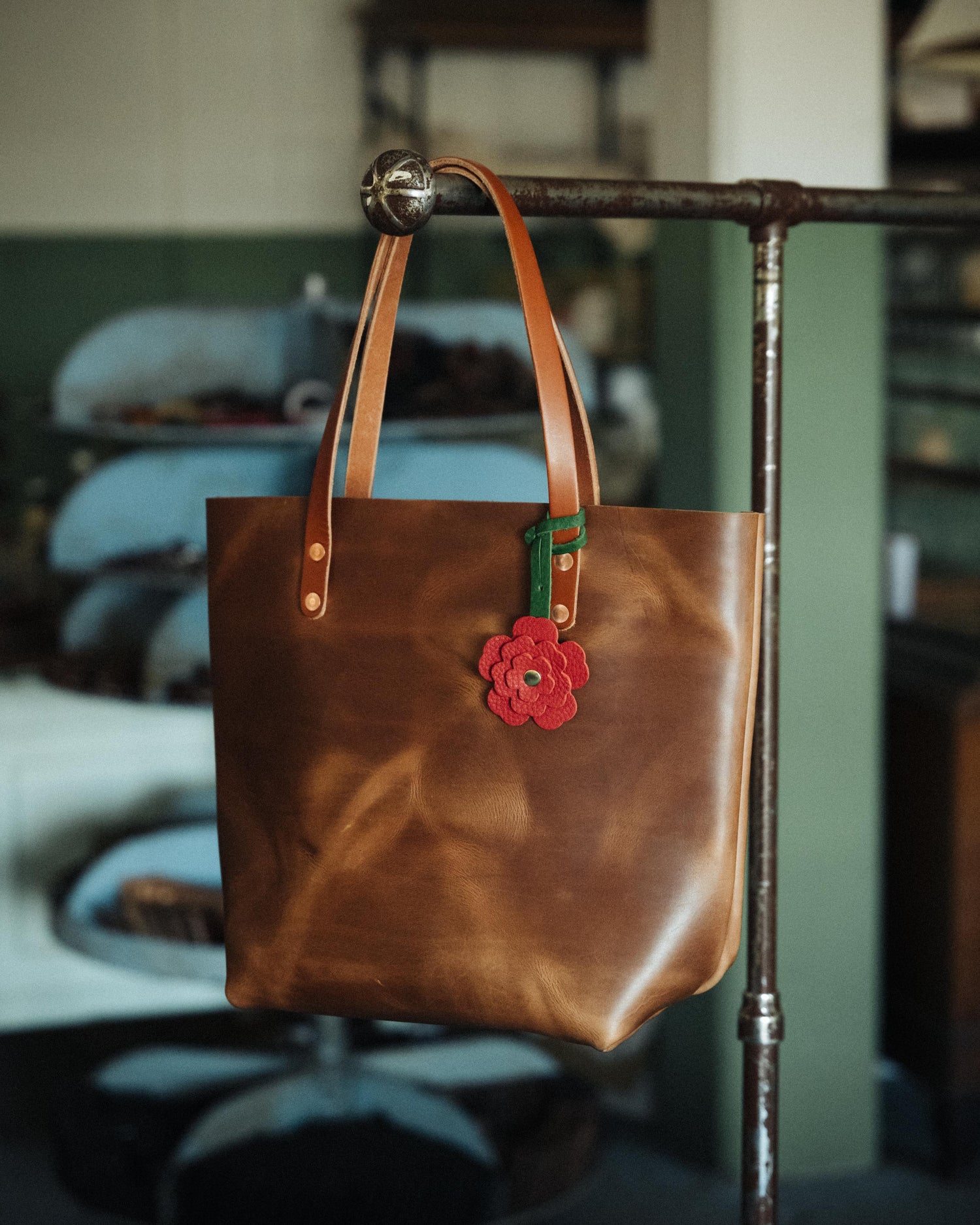 Custom Dearborn Flower Charm