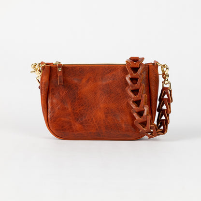 Whiskey Navajo Bison Crossbody Bag