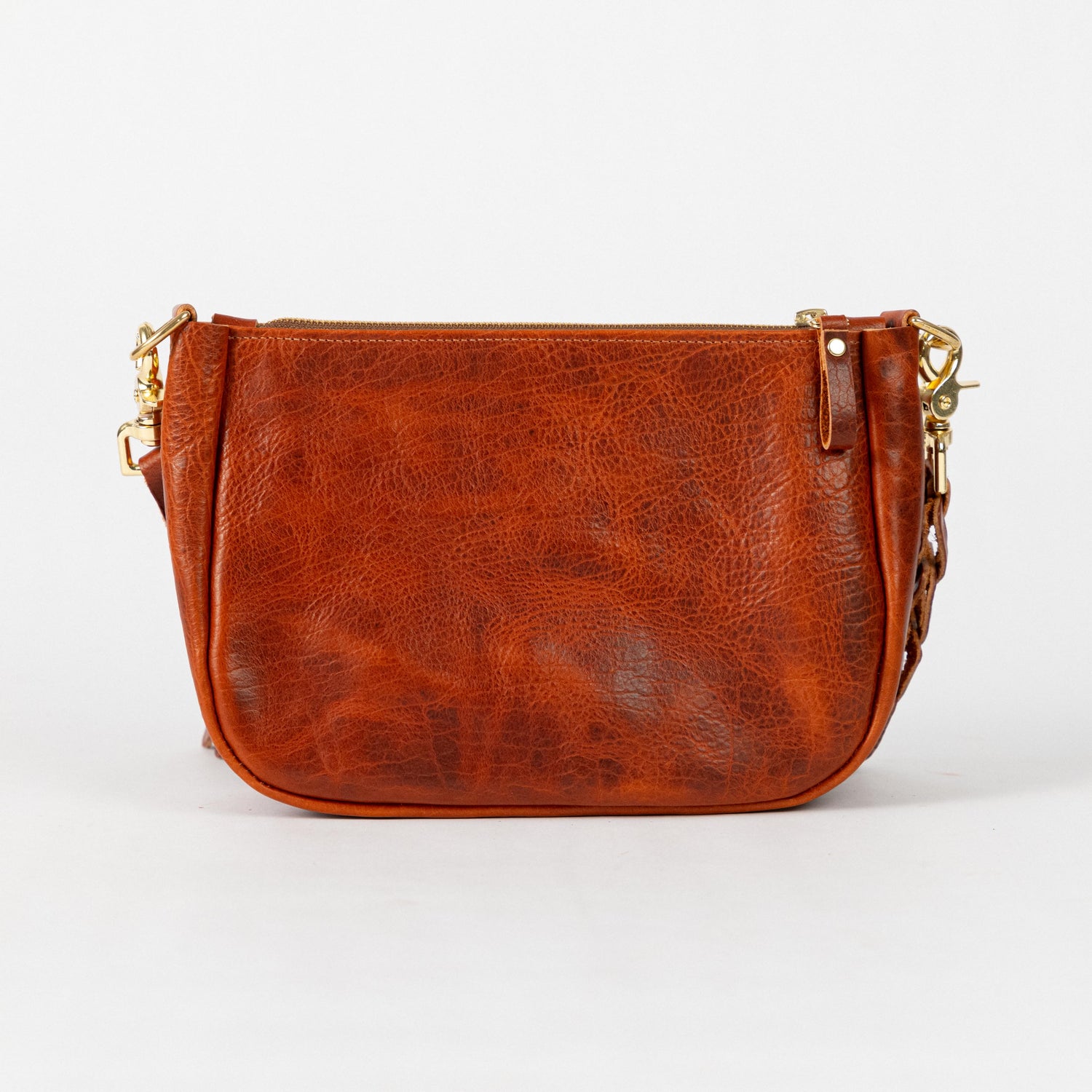 Whiskey Navajo Bison Crossbody Bag