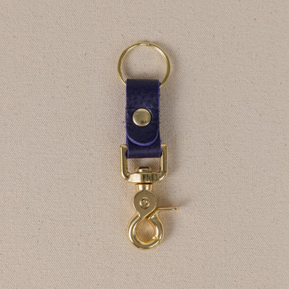 Violet Cypress Key Clip