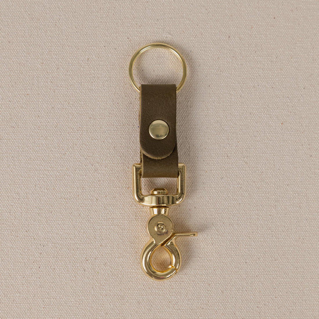 Olive Cypress Key Clip
