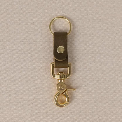 Olive Cypress Key Clip