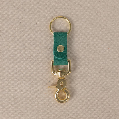 Teal Kodiak Key Clip