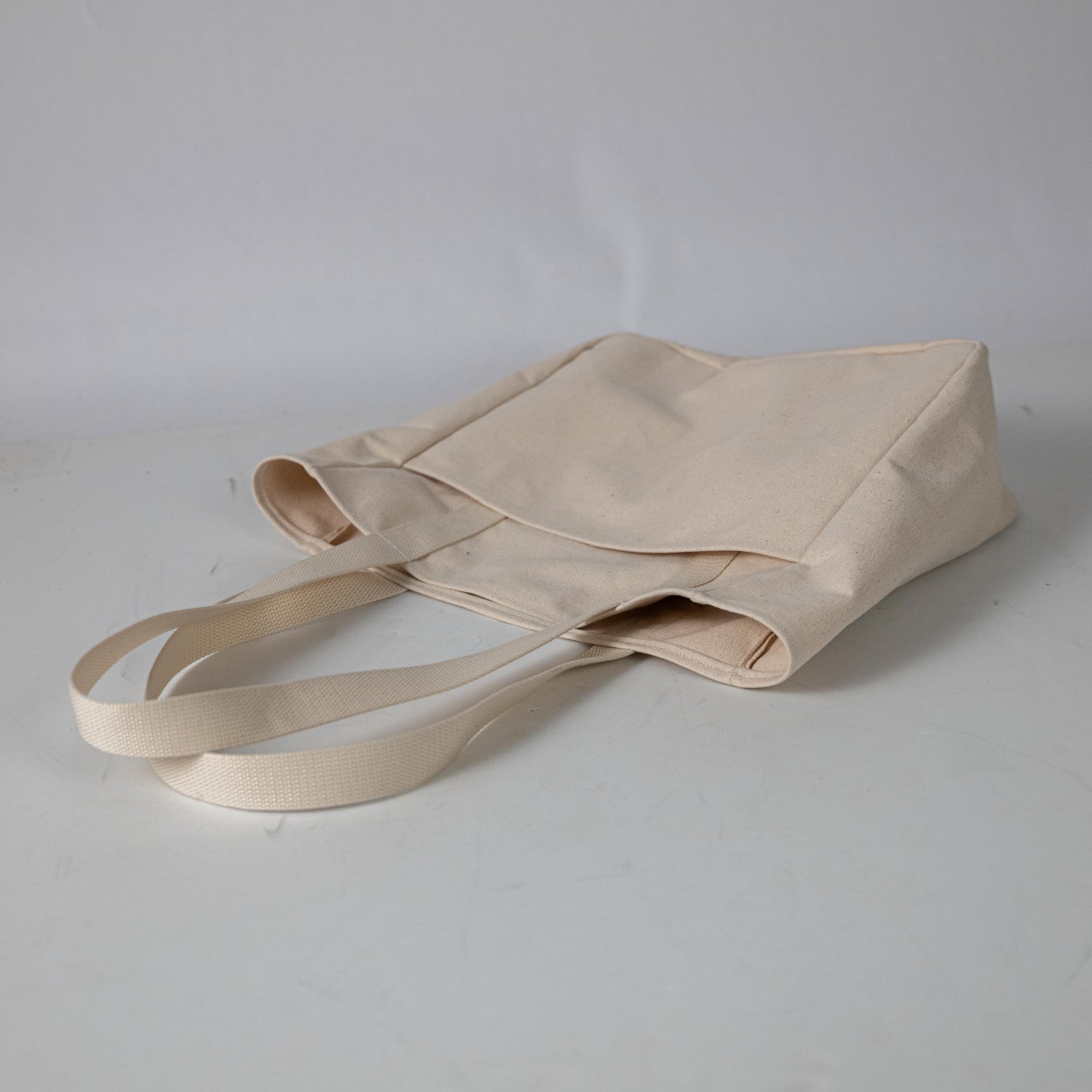 Heather Blue Canvas Carryall