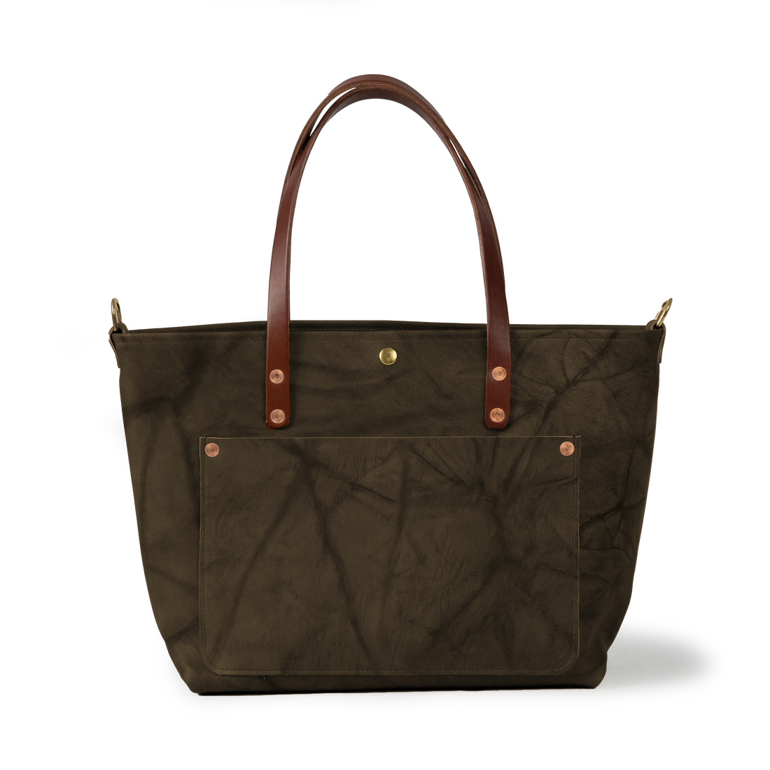Olive Crunch East West Travel Tote