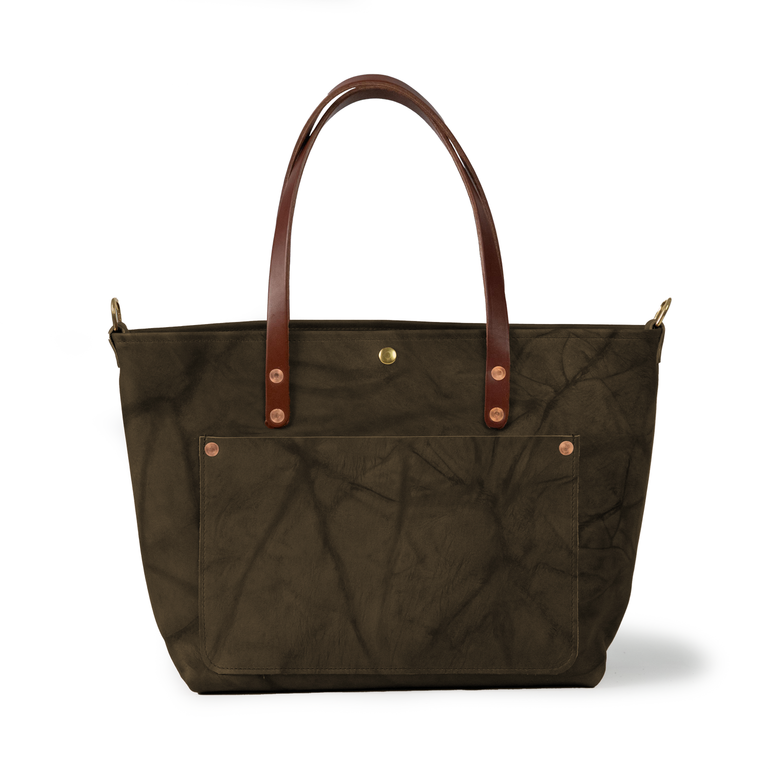 Olive Crunch East West Travel Tote