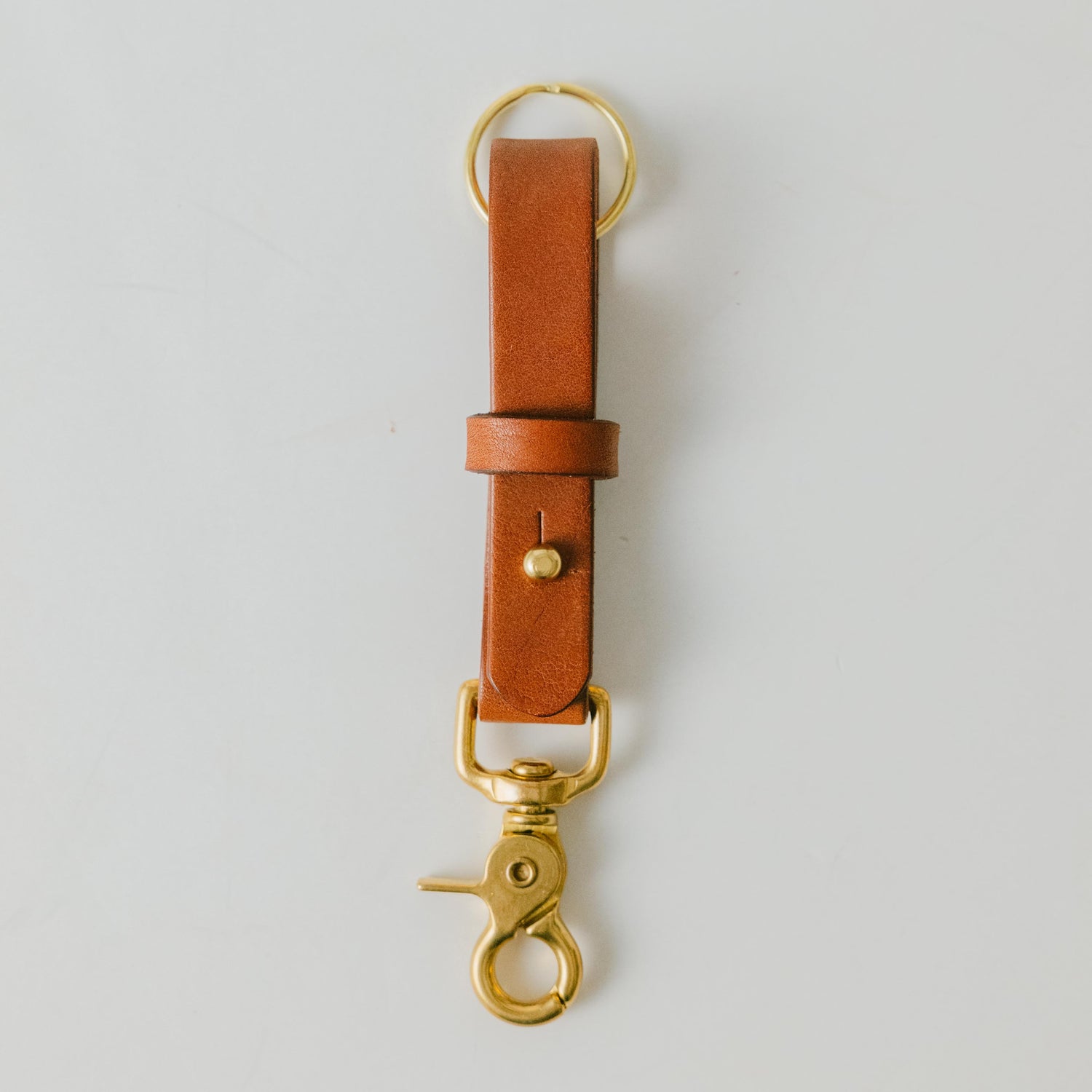 Tan Key Lanyard