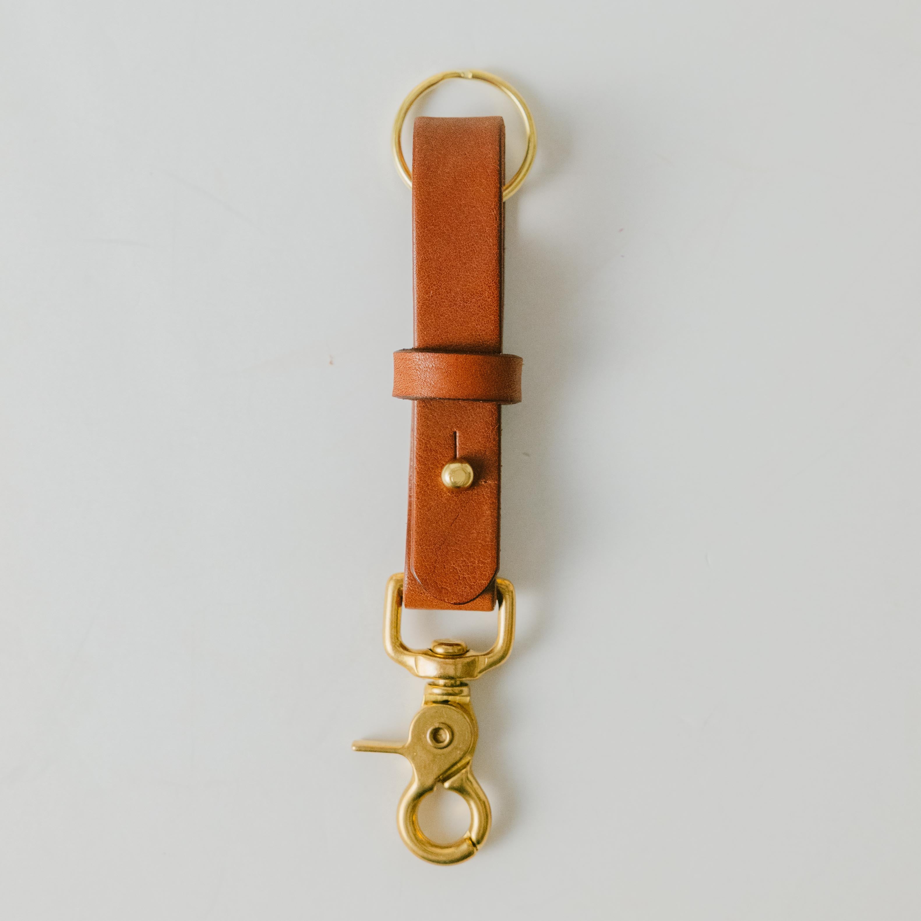 Tan Key Lanyard