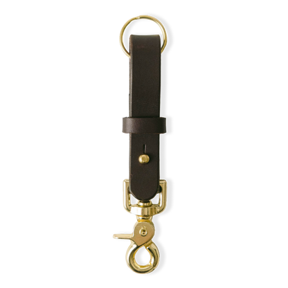 Dark Brown Key Lanyard