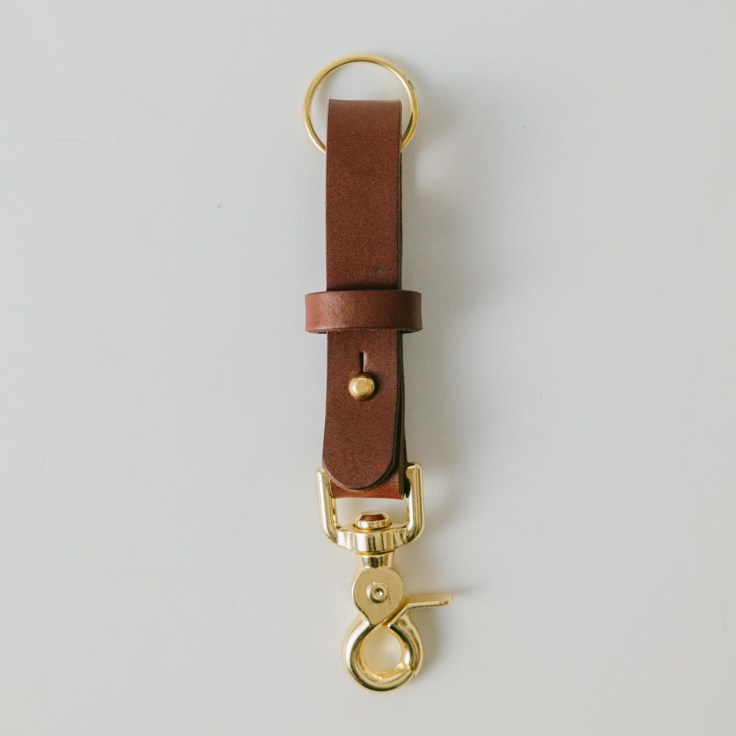 Brown Key Lanyard