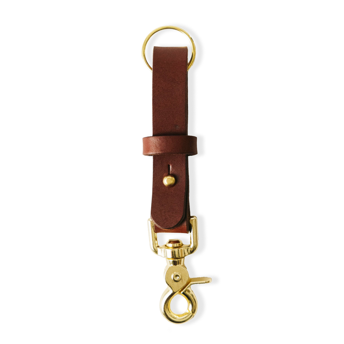 Leather Keychains: Black Key Lanyard | Leather key rings by