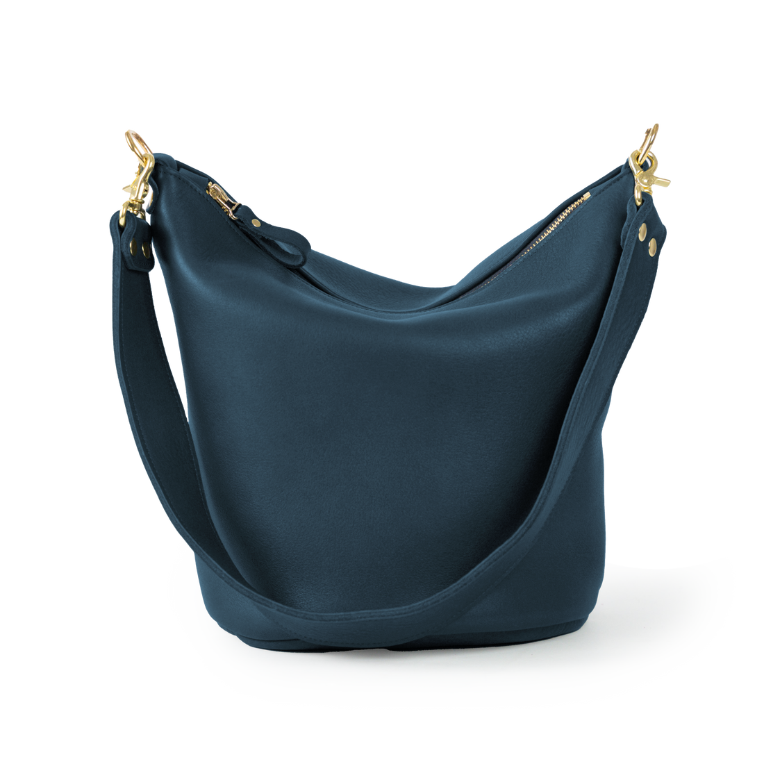 Fun Blue Dearborn Zip-Top Bucket Bag Bundle