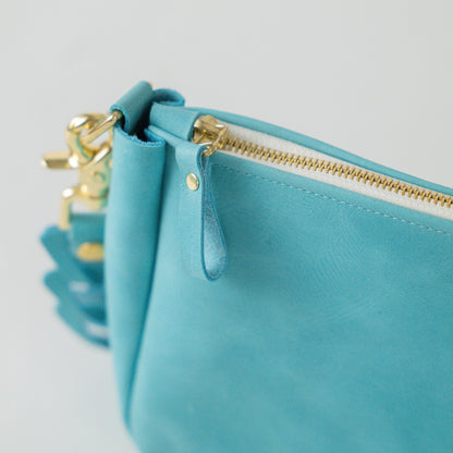 Aegean Blue Medium Crossbody Bag Bundle