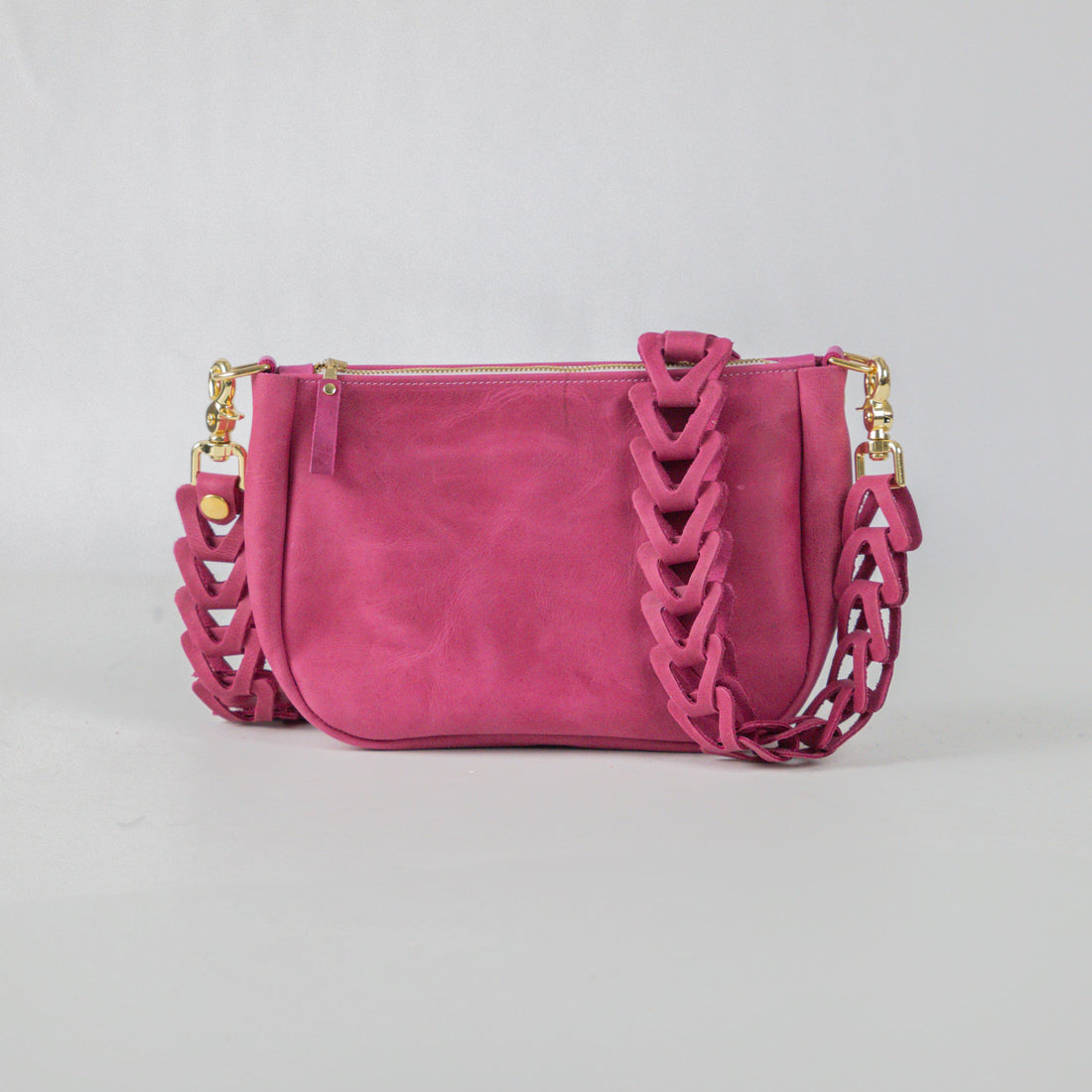 Pink Medium Crossbody Bag Bundle