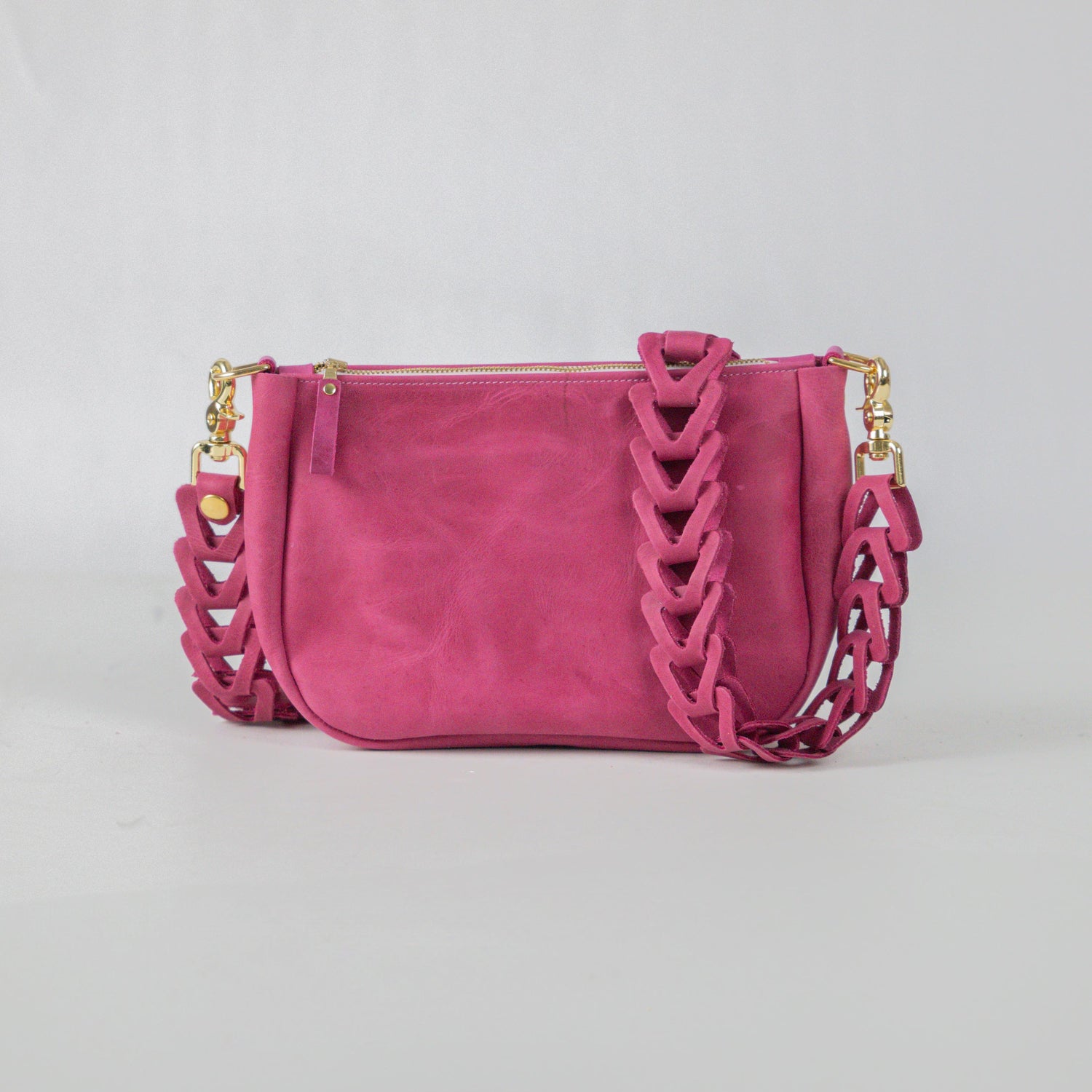 Pink Medium Crossbody Bag Bundle