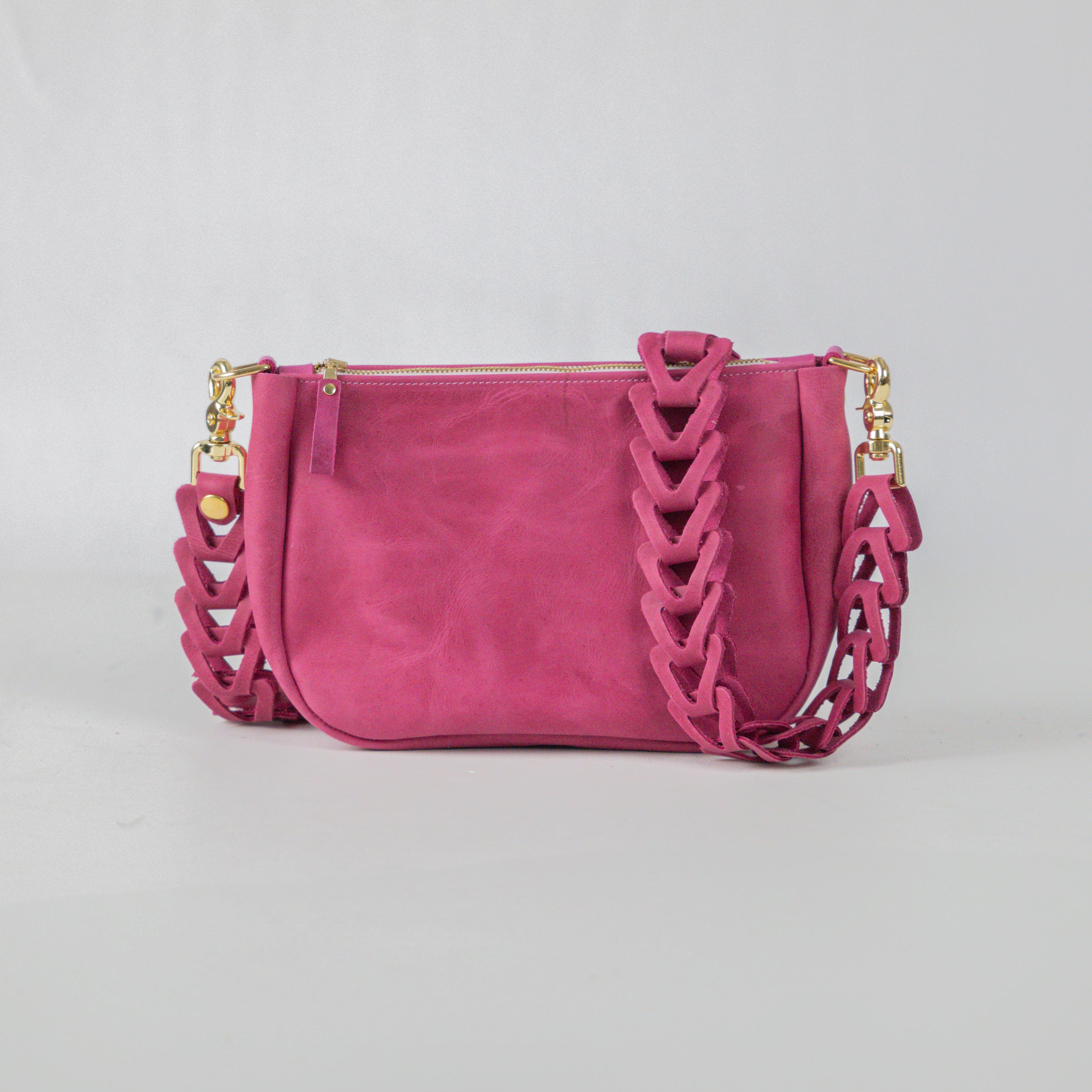 Pink Medium Crossbody Bag Bundle