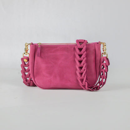 Pink Medium Crossbody Bag Bundle