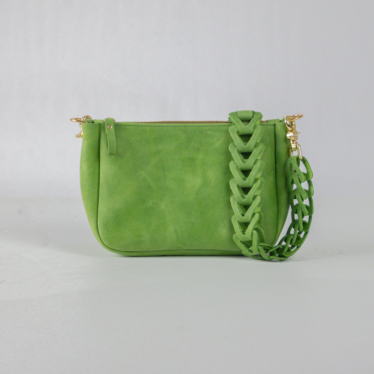 Palm Green Medium Crossbody Bag Bundle