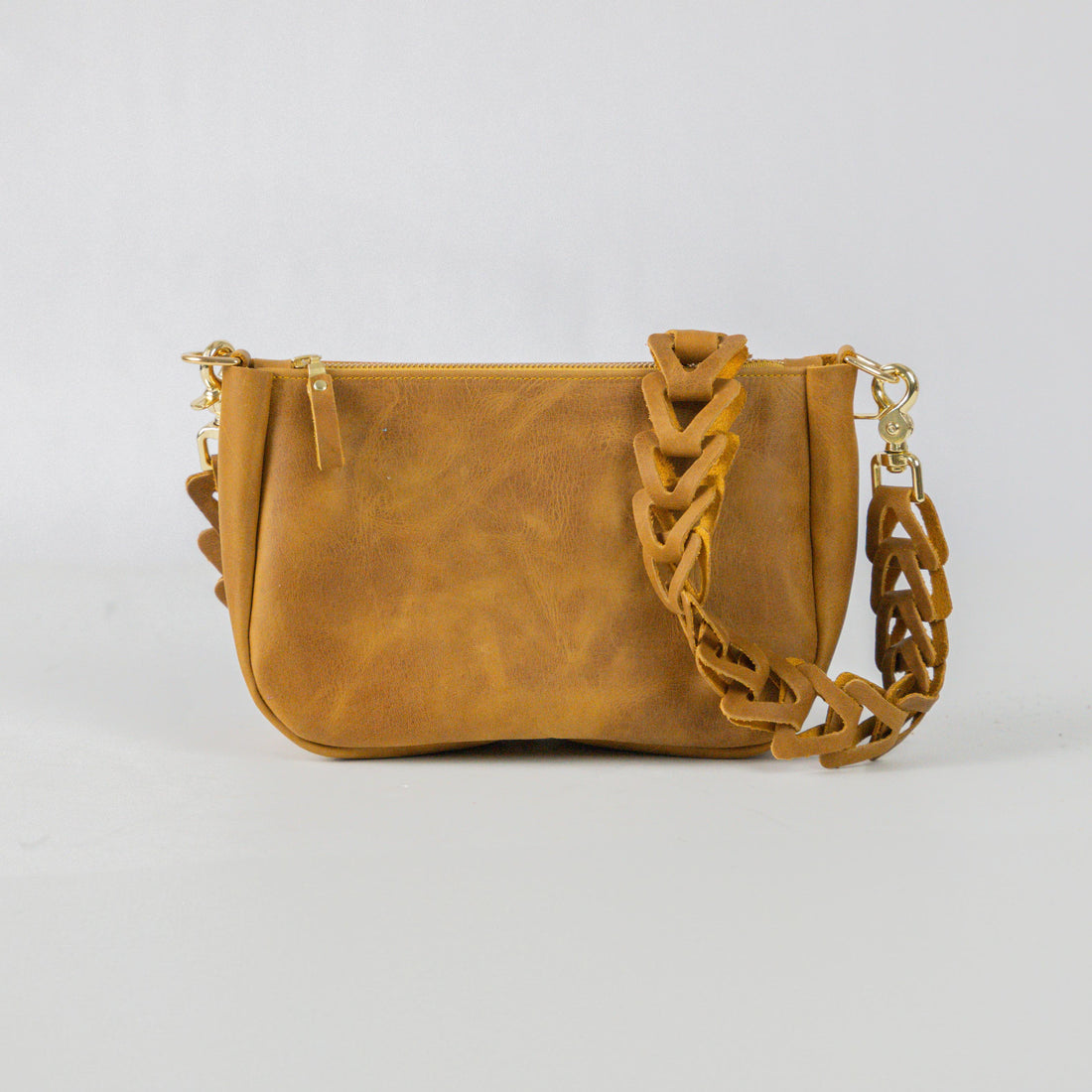 Mustard Medium Crossbody Bag Bundle