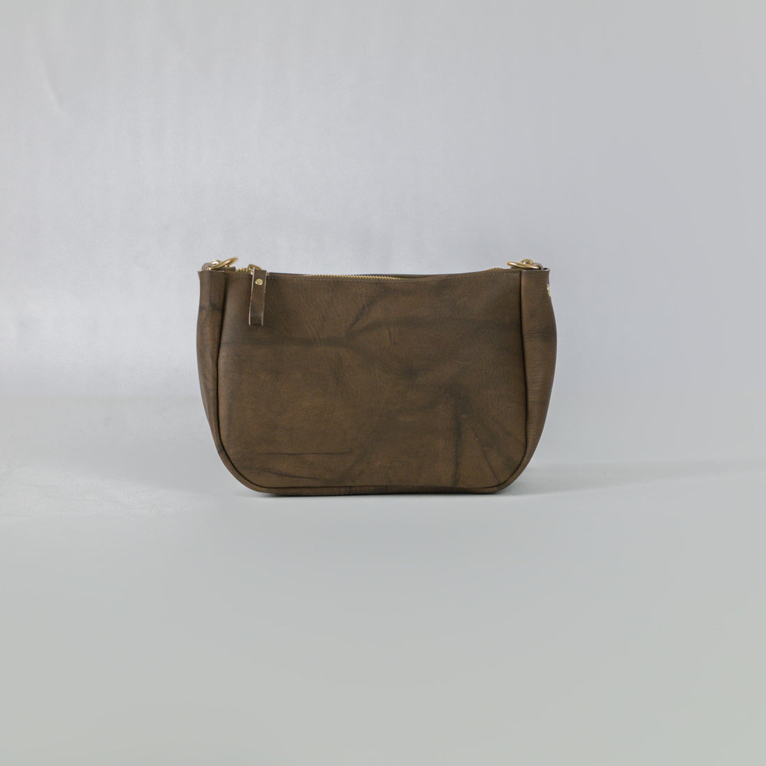 Olive Crunch Mini Crossbody Bag