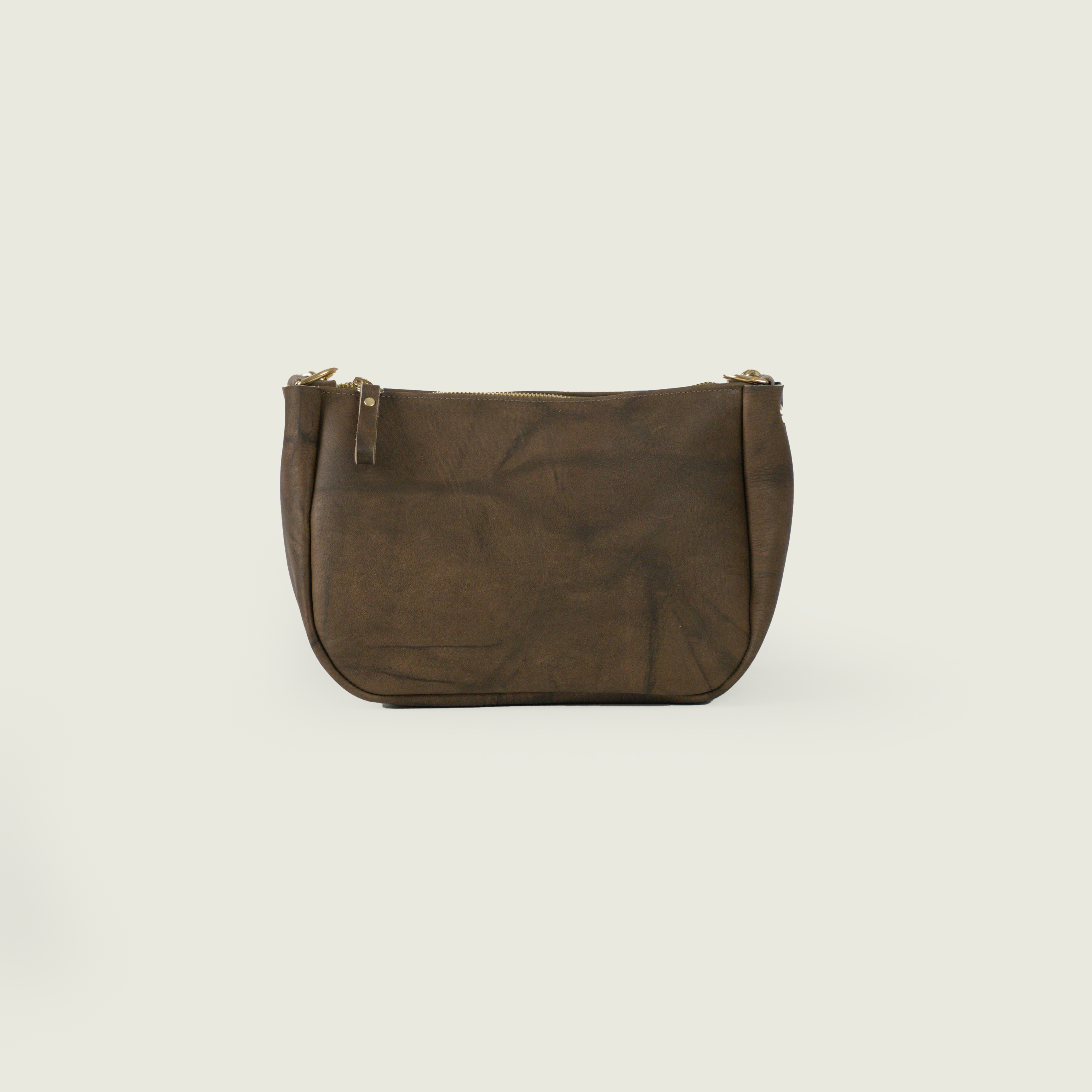 Olive Crunch Mini Crossbody Bag