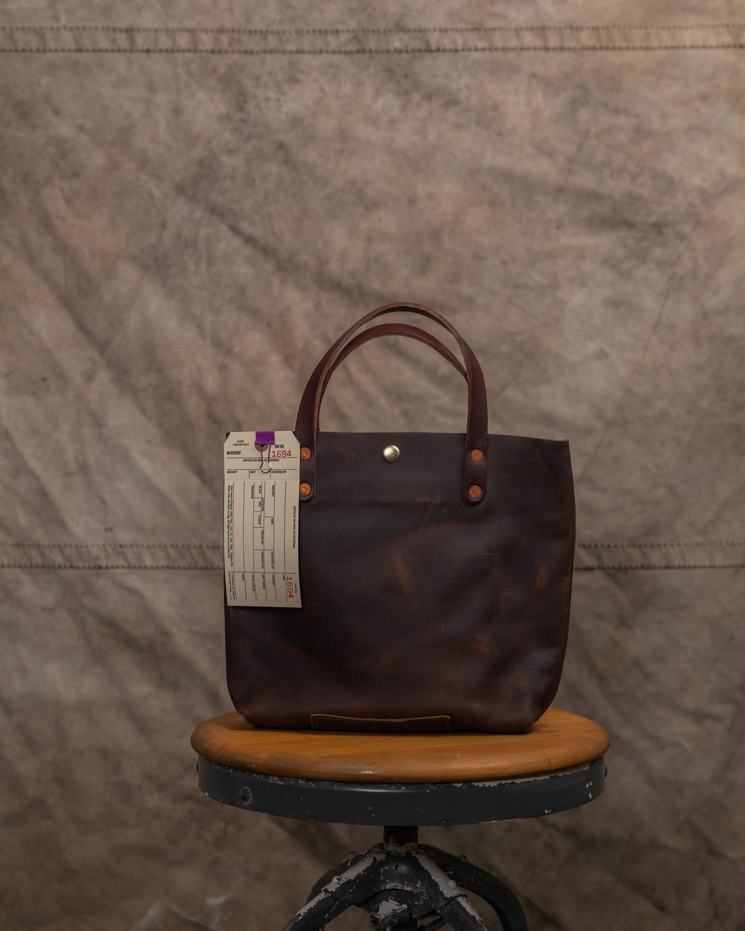 1694 Scratch-and-dent Brown Kodiak Mini Tote