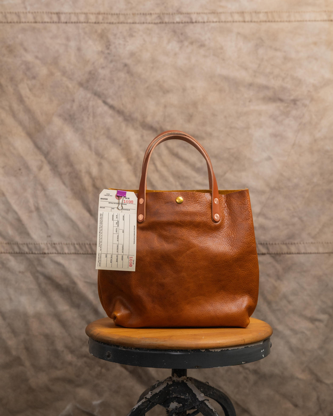 1698 Honey Bulldog Mini Tote