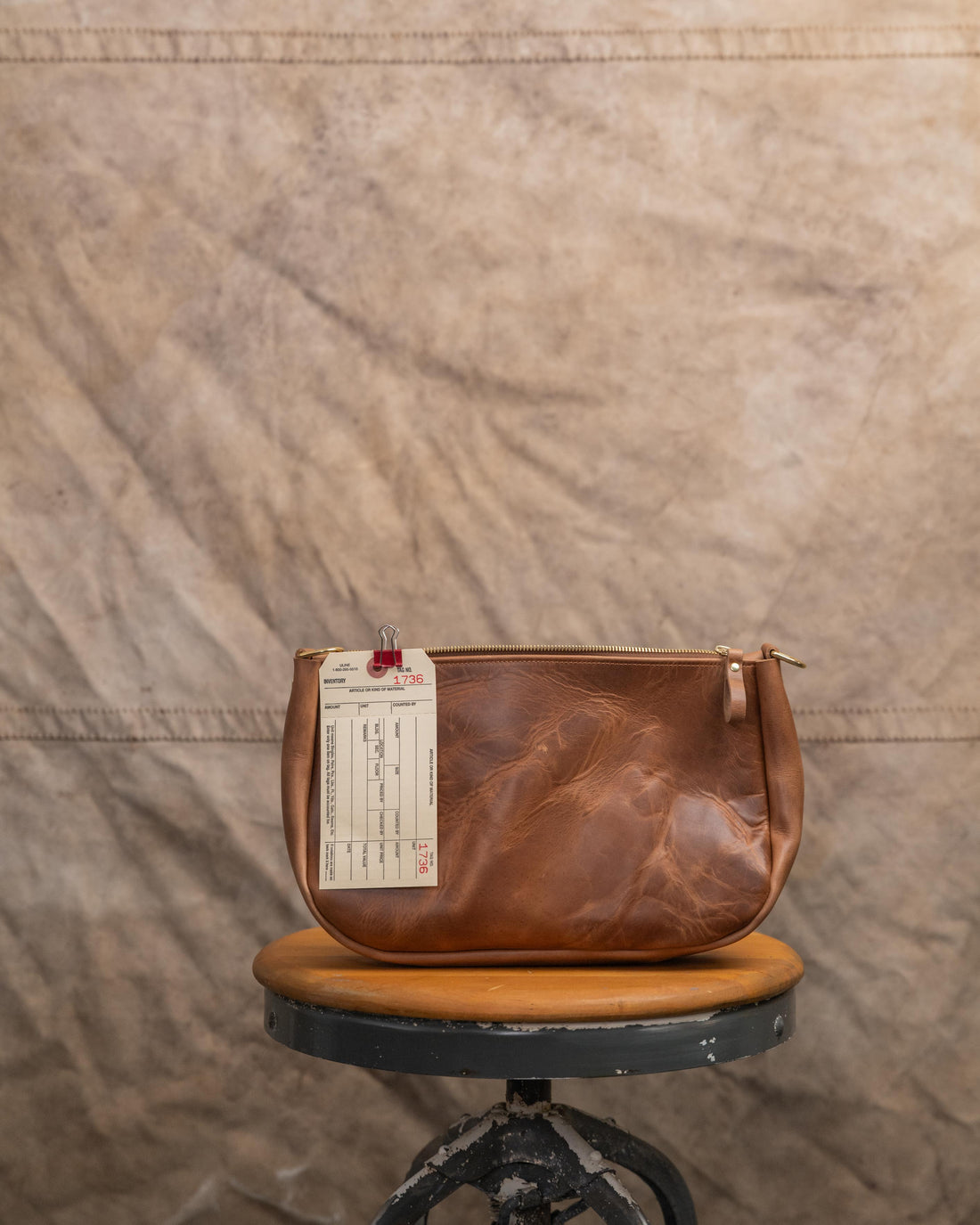 1736 Sesame Double Shot Crossbody Bag