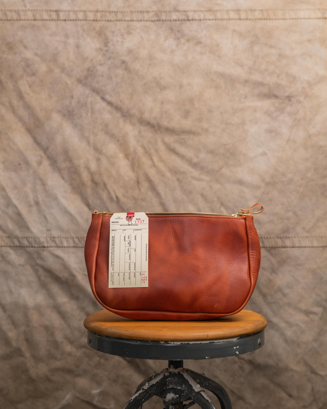 1737 Dark English Tan Dublin Crossbody Bag