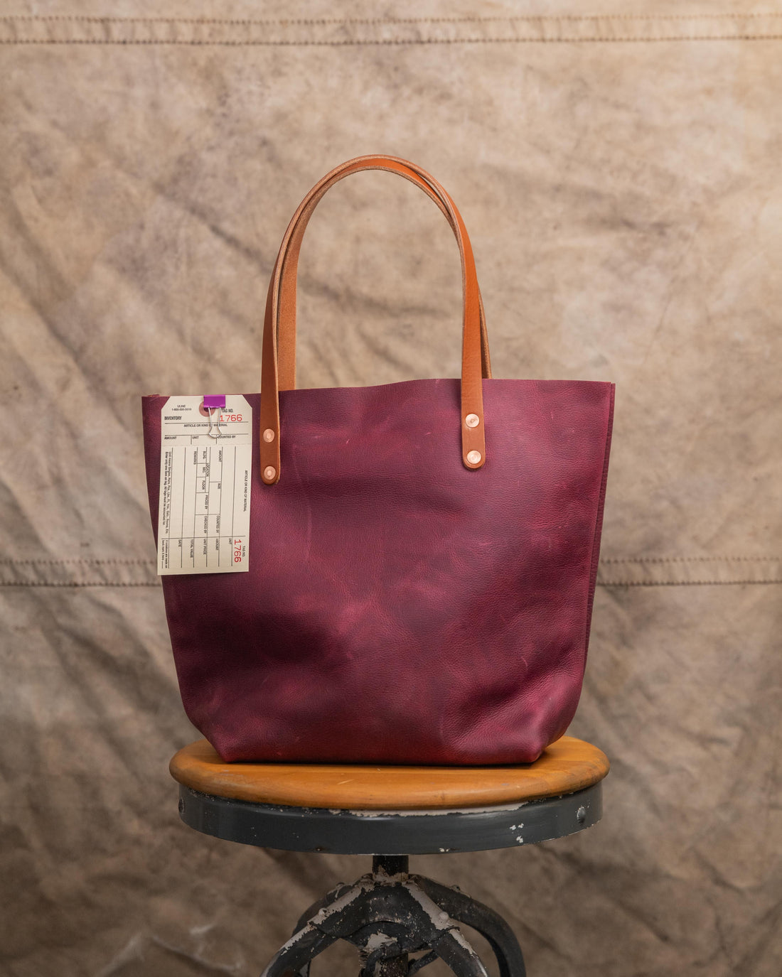 1766 Purple Kodiak with 7” Tan Handles
