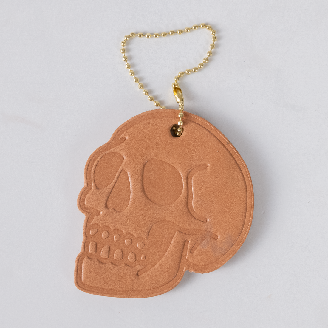 Natural Essex 2-Ply Skull Tag
