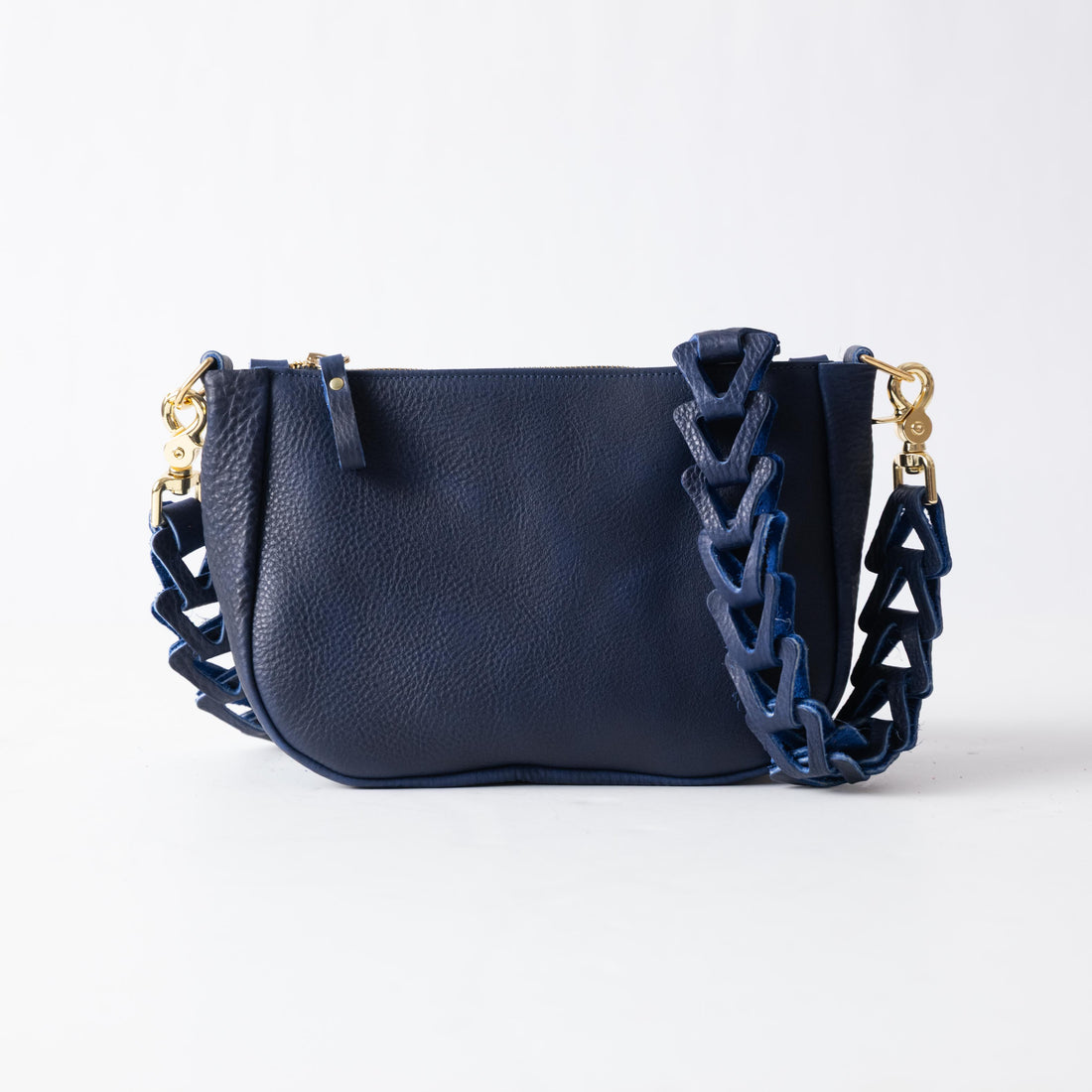 Ink Washed Cavalier Medium Crossbody Bag