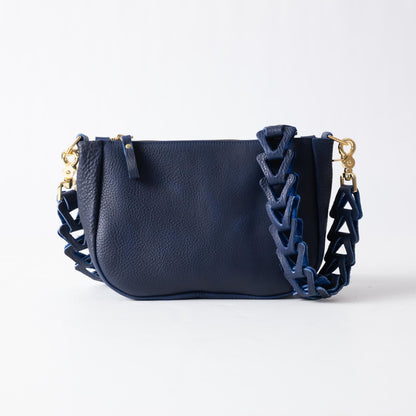 Ink Washed Cavalier Medium Crossbody Bag