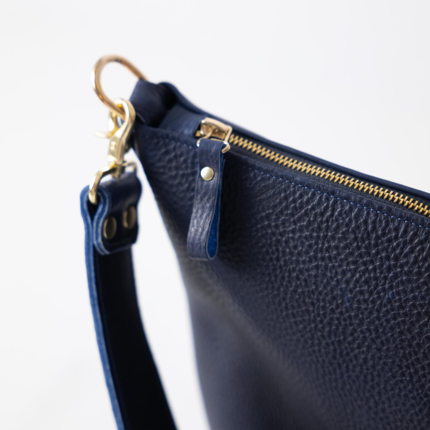 Ink Washed Cavalier Zip-Top Bucket Bag