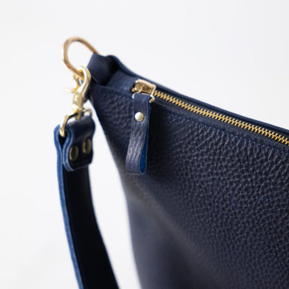 Ink Washed Cavalier Zip-Top Bucket Bag