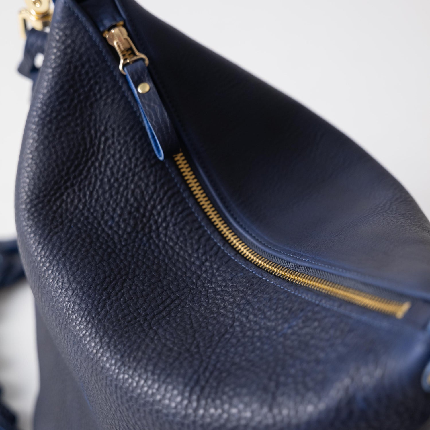Ink Washed Cavalier Zip-Top Bucket Bag