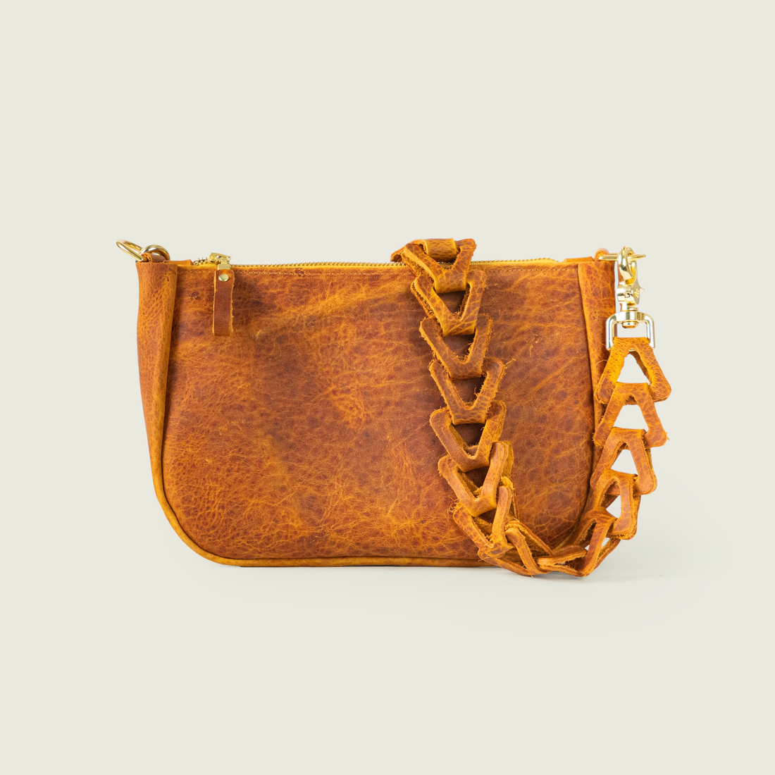 Original Honey Bison Medium Crossbody Bag Bundle