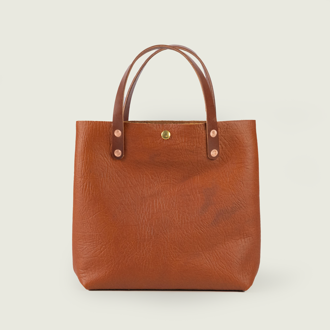 Tan Bison Mini Tote