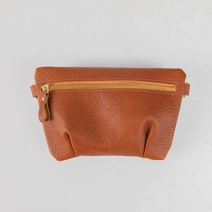 Tan Bison Belt Bag