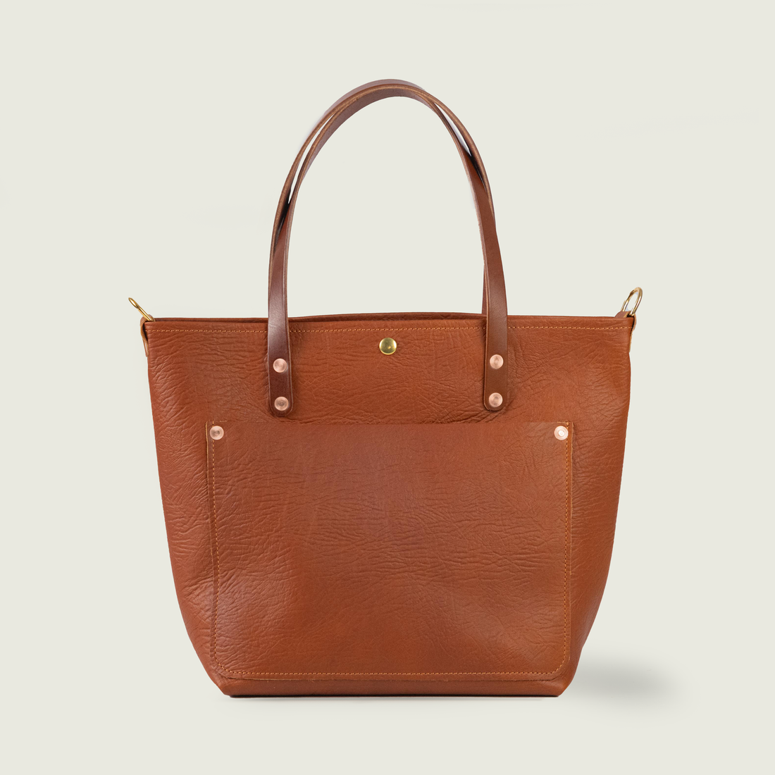 Tan Bison Travel Tote