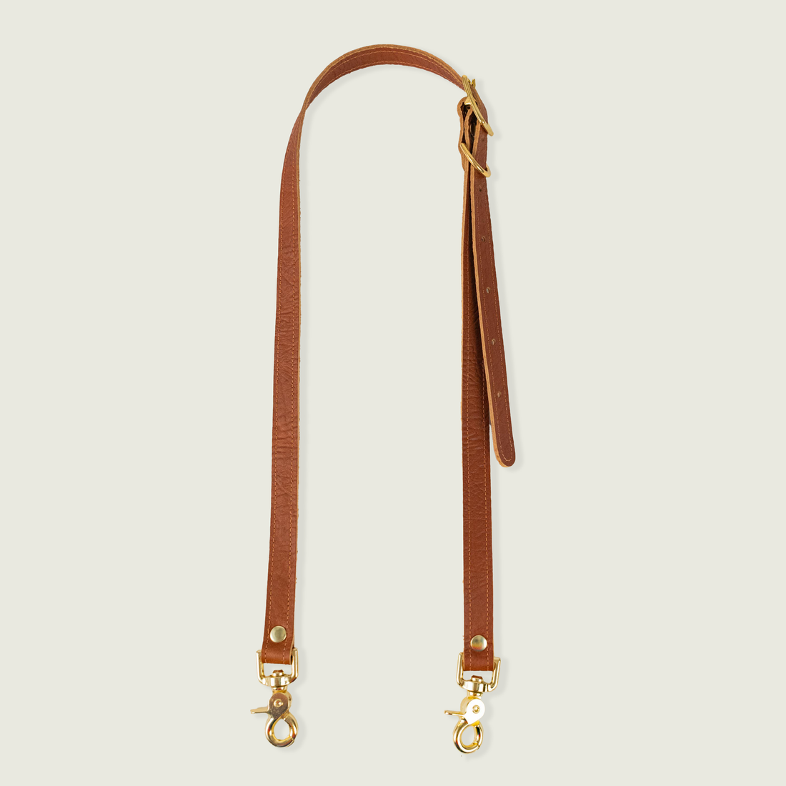 Tan Bison Crossbody Strap