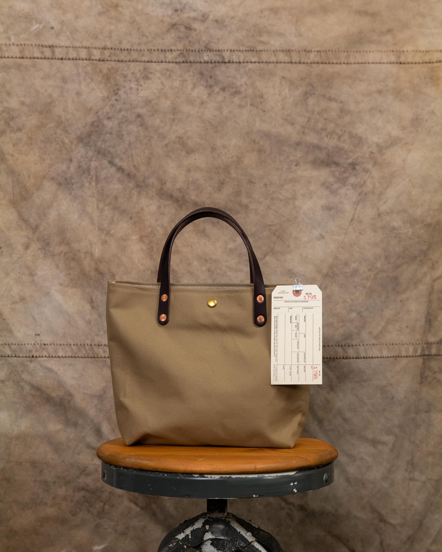 1795 Field Tan Canvas Mini Tote
