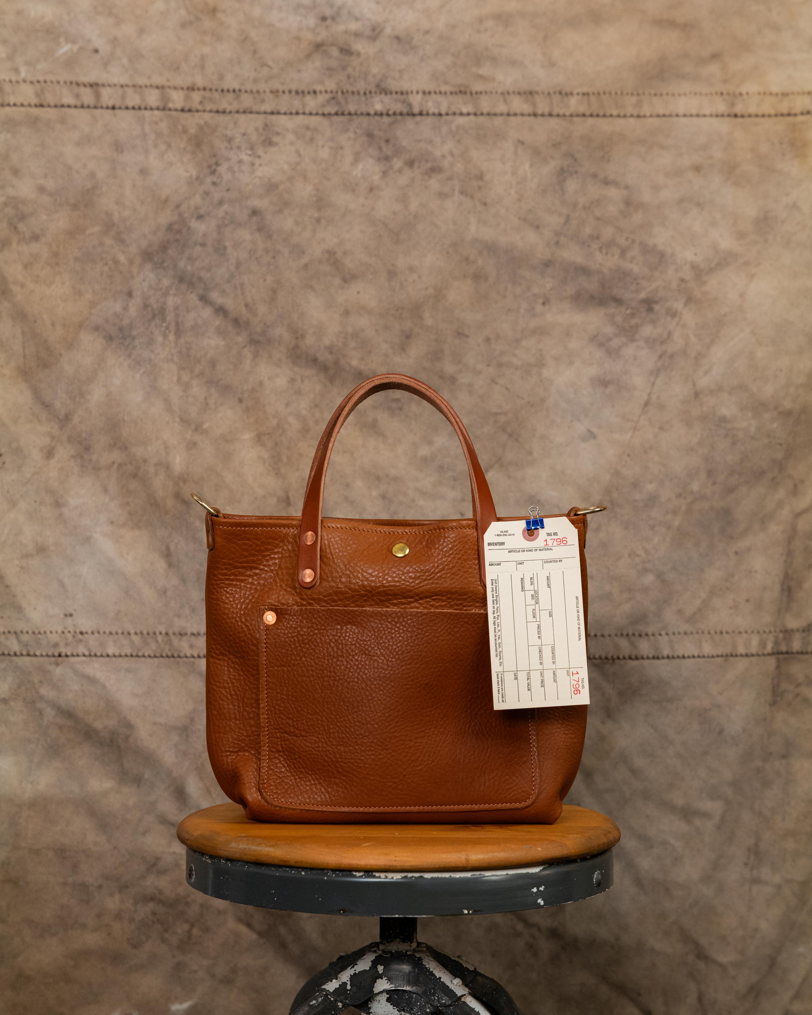 1796 Cognac Cypress Mini Travel Tote