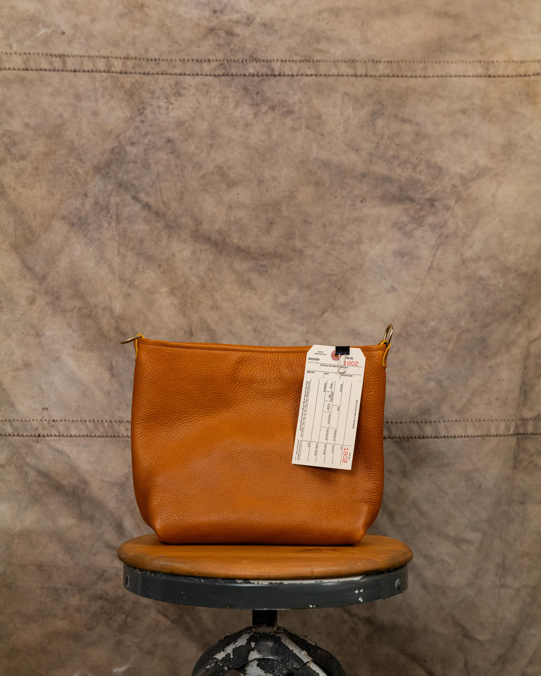 1802 Honey Bulldog Mini Crossbody Tote