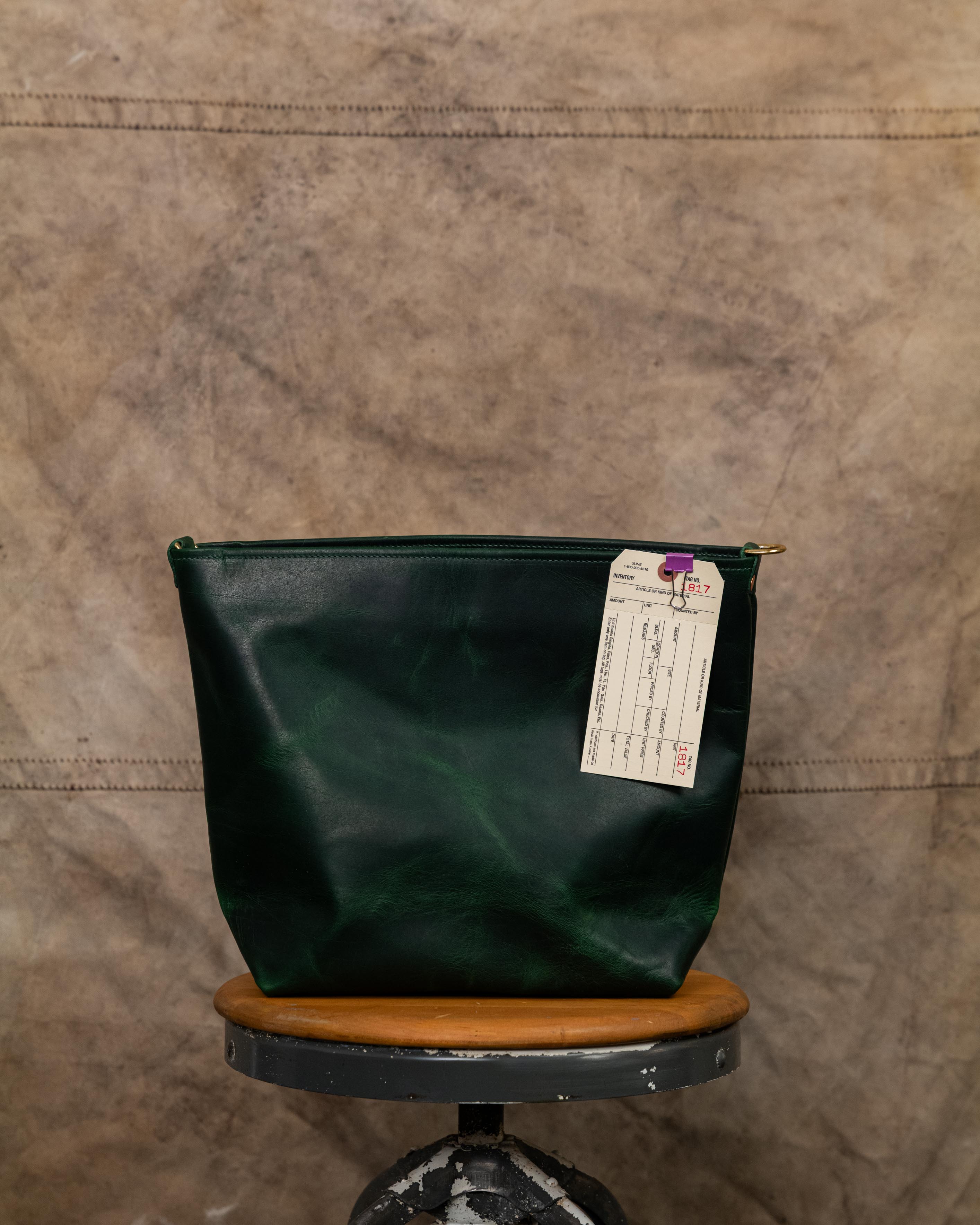 1817 Green Cavalier Crossbody Tote