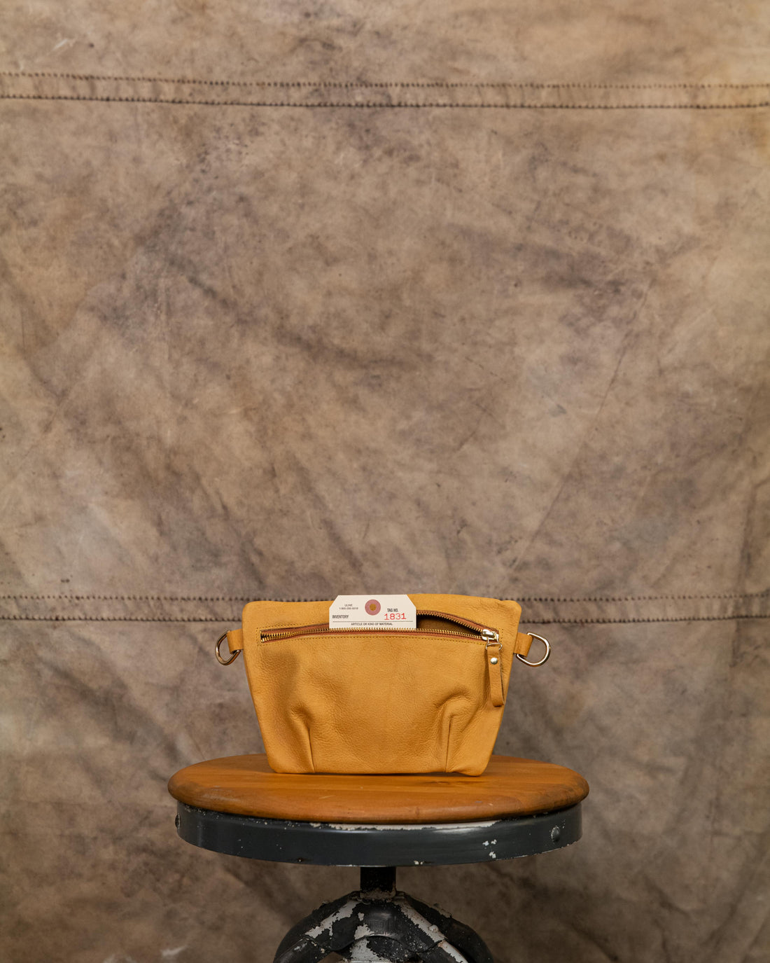 1831 Yellow Utica Belt Bag