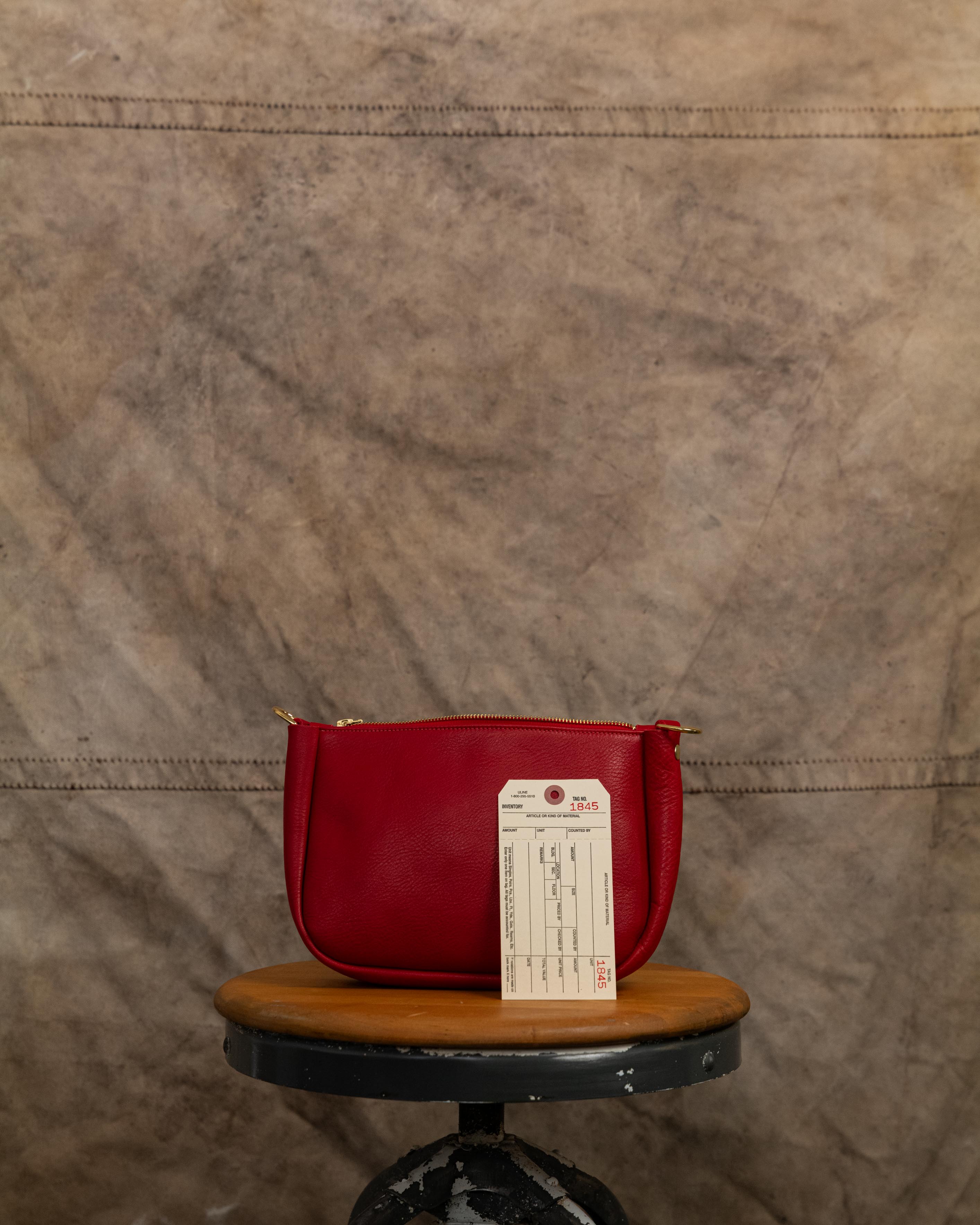 1845 Red Cypress Medium Crossbody Bag