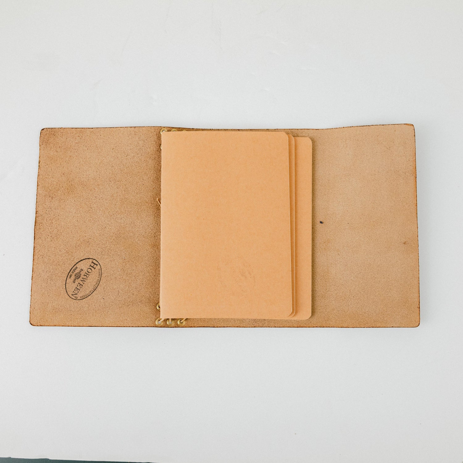 Black Chromexcel Travel Journal