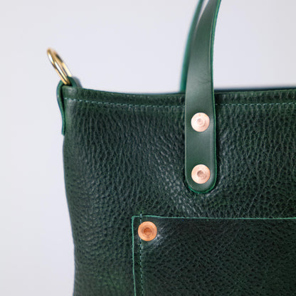 Green Bulldog Mini Travel Tote