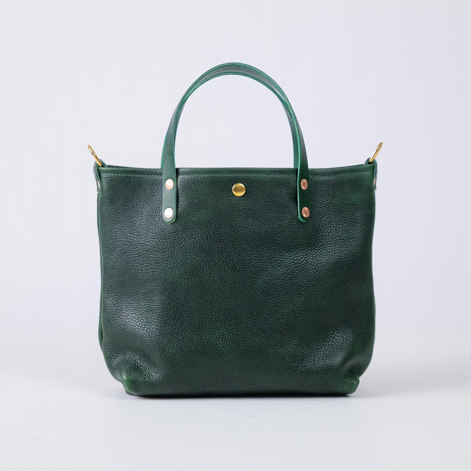 Green Bulldog Mini Travel Tote